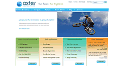 Desktop Screenshot of oxterinfotech.com